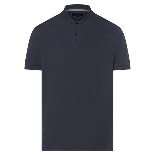 Andrew James Męska koszulka polo Mężczyźni Bawełna blue stone jednolity ze sklepu vangraaf w kategorii T-shirty męskie - zdjęcie 152699577