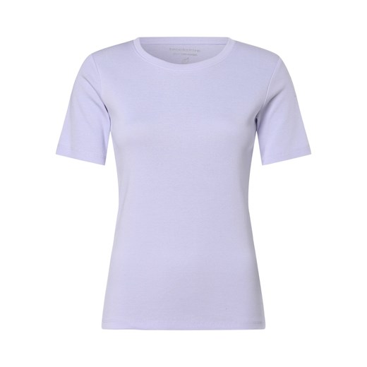brookshire T-shirt damski Kobiety Bawełna bzowy jednolity ze sklepu vangraaf w kategorii Bluzki damskie - zdjęcie 152699646