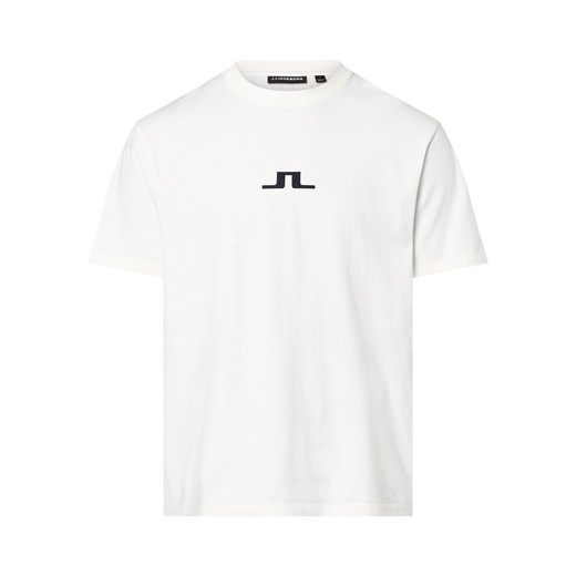 J.Lindeberg T-shirt – Darcy Mężczyźni Bawełna écru jednolity L vangraaf