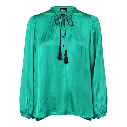 The Kooples Bluzka damska Kobiety Sztuczne włókno zielony jednolity ze sklepu vangraaf w kategorii Bluzki damskie - zdjęcie 152699805