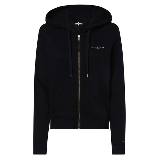 Tommy Hilfiger Damska kurtka z kapturem Kobiety Bawełna granatowy jednolity Tommy Hilfiger XL vangraaf