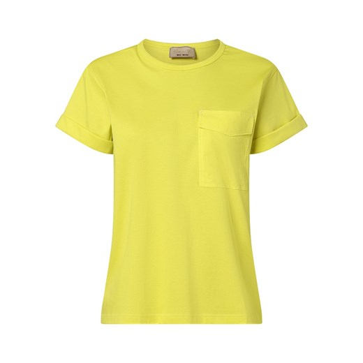 MOS MOSH T-shirt damski Kobiety Bawełna cytrynowy jednolity Mos Mosh XS vangraaf