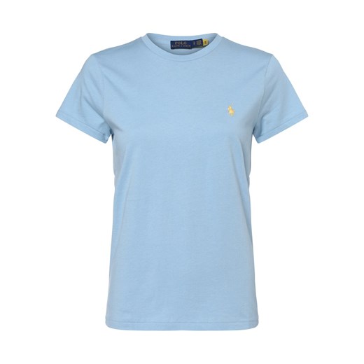 Polo Ralph Lauren T-shirt damski Kobiety Bawełna jasnoniebieski jednolity Polo Ralph Lauren S vangraaf