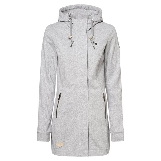Ragwear Damska kurtka z kapturem – Letti Kobiety jasny szary marmurkowy Ragwear XS vangraaf