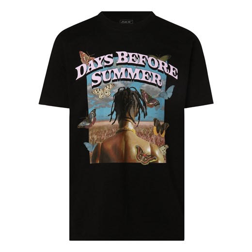 Mister Tee T-shirt męski Mężczyźni Bawełna czarny nadruk ze sklepu vangraaf w kategorii T-shirty męskie - zdjęcie 152702028