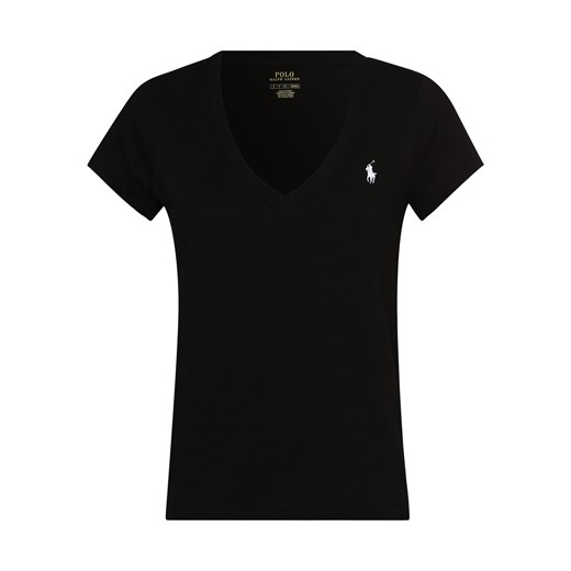 Polo Ralph Lauren T-shirt damski Kobiety Bawełna czarny jednolity Polo Ralph Lauren M vangraaf