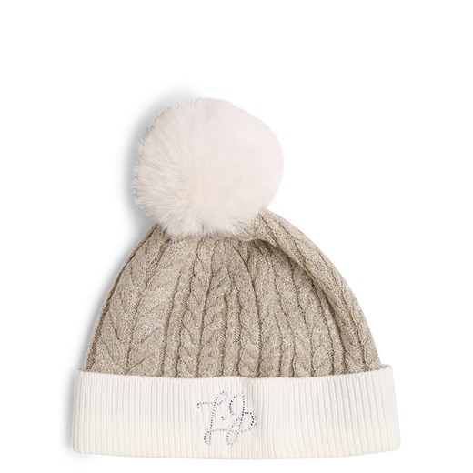 Liu Jo Collection Czapka damska Kobiety wiskoza beżowy jednolity ONE SIZE vangraaf