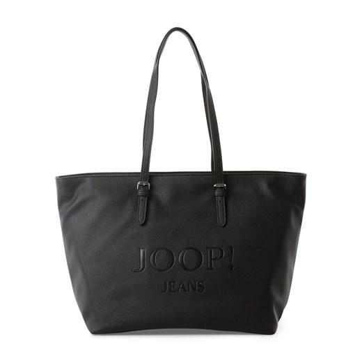 JOOP! Damska torba shopper Kobiety Sztuczna skóra czarny jednolity ze sklepu vangraaf w kategorii Torby Shopper bag - zdjęcie 152703078