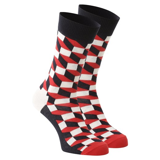 Happy Socks skarpety z drobnej dzianiny Kobiety,Mężczyźni Bawełna granatowy Happy Socks 41-46 vangraaf