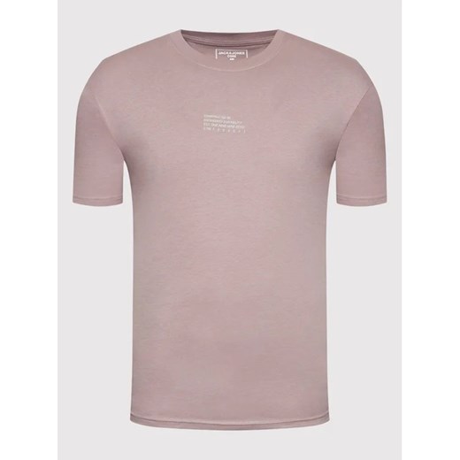 Jack&Jones T-Shirt Globe 12200759 Różowy Relaxed Fit S MODIVO