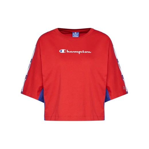 Champion T-Shirt Logo 113345 Czerwony Oversize Champion M MODIVO
