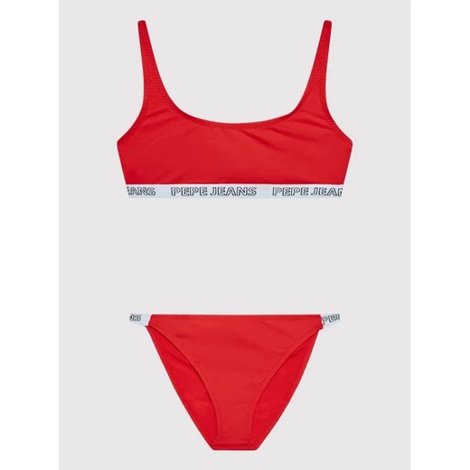 Pepe Jeans Strój kąpielowy Poppy PGB10370 Czerwony Pepe Jeans 16Y MODIVO