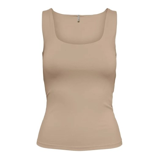ONLY Top Lea 15278090 Beżowy Slim Fit M MODIVO