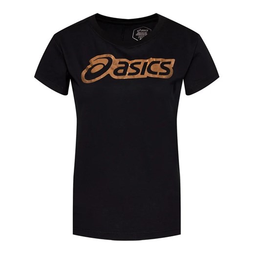 Asics T-Shirt Logo Graphic 2032B406 Czarny Regular Fit S MODIVO