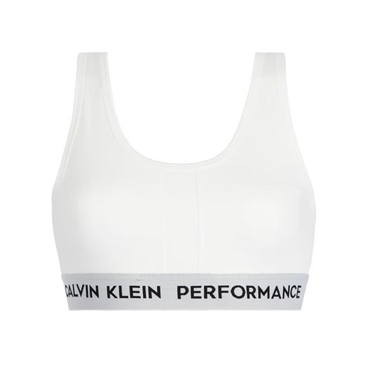 Calvin Klein Performance Biustonosz top 00GWS8K116 Biały XS okazyjna cena MODIVO