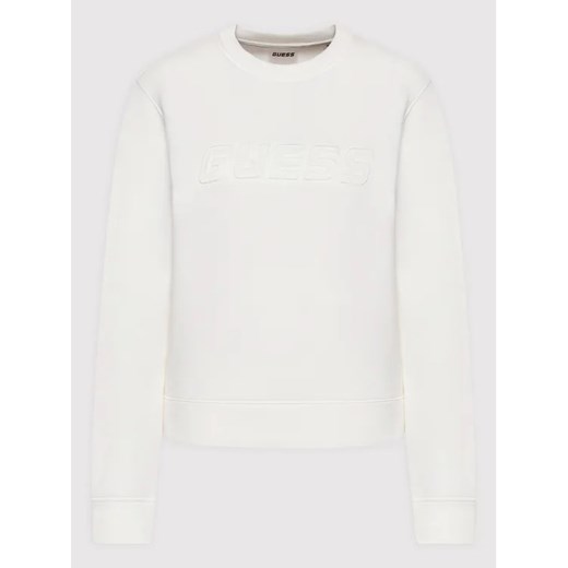 Guess Bluza V2YQ13 KAMN2 Biały Regular Fit Guess XL MODIVO