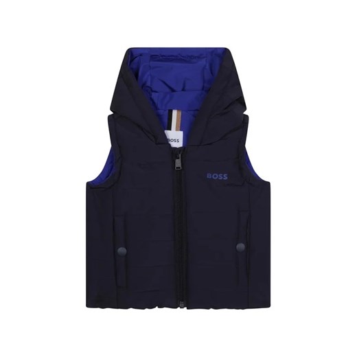Boss Kamizelka J06264 M Granatowy Regular Fit 12M MODIVO