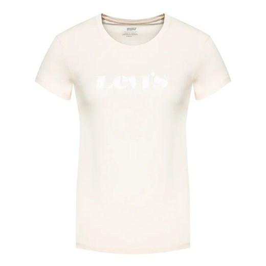 Levi's® T-Shirt The Perfect 17369-1277 Beżowy Regular Fit S okazyjna cena MODIVO