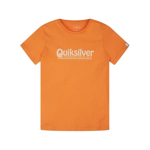Quiksilver T-Shirt New Slang EQBZT04143 Pomarańczowy Regular Fit Quiksilver 16Y MODIVO