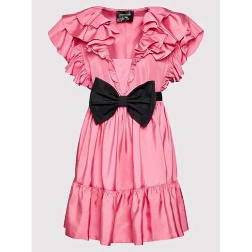 Custommade Sukienka koktajlowa Lotus By Nbs 212390409 Różowy Regular Fit Custommade XS MODIVO
