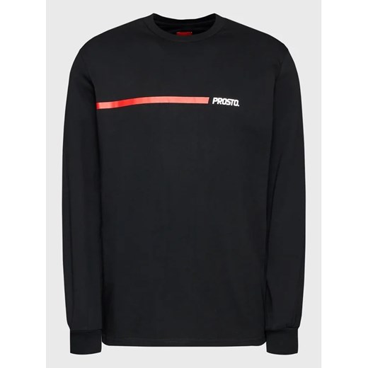 PROSTO. Longsleeve KLASYK Mond 2063 Czarny Regular Fit Prosto. L MODIVO