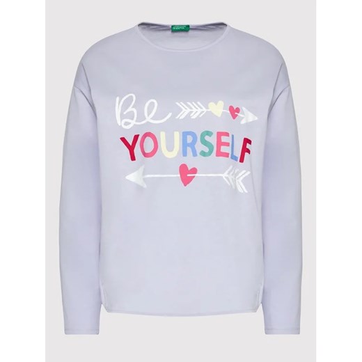United Colors Of Benetton Koszulka piżamowa 30963M00U Fioletowy Relaxed Fit United Colors Of Benetton L MODIVO