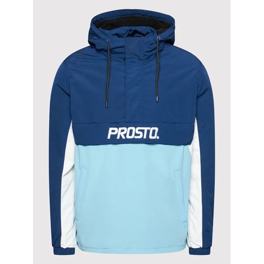 PROSTO. Kurtka anorak KLASYK Retrorak 1073 Niebieski Regular Fit Prosto. S MODIVO