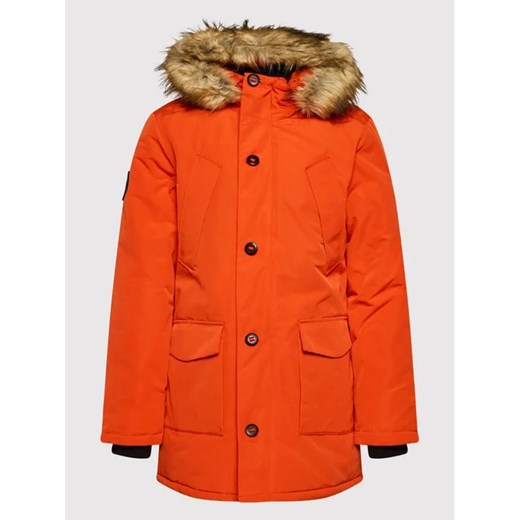 Superdry Parka Everest M5011192A Pomarańczowy Regular Fit Superdry S MODIVO