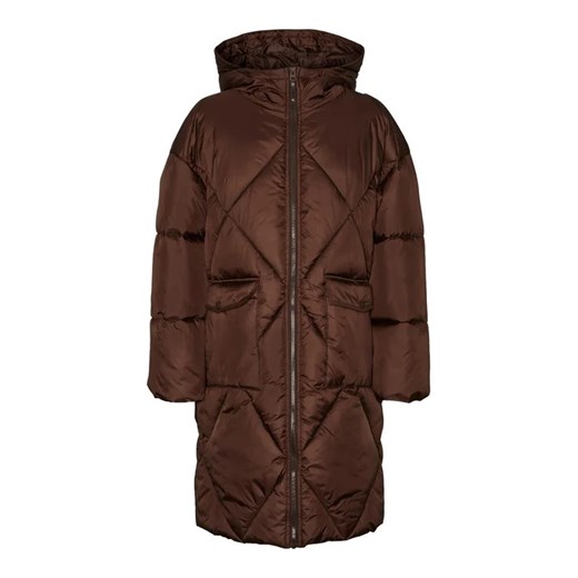 Vero Moda Curve Kurtka puchowa Blake 10279553 Brązowy Regular Fit 44 MODIVO