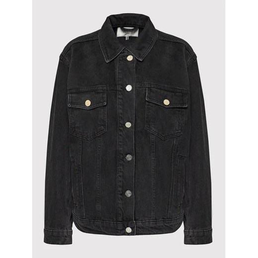 Gestuz Kurtka jeansowa Denagz 10905383 Czarny Loose Fit Gestuz 40 MODIVO