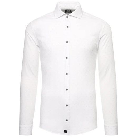 Strellson Koszula Carlo2 30020197 Biały Regular Fit Strellson S MODIVO