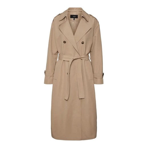 Vero Moda Curve Trencz 10287234 Brązowy Regular Fit 52 MODIVO