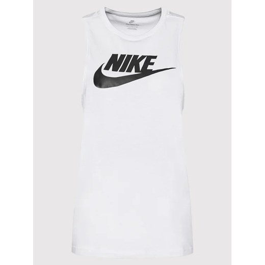 Nike Top Sportswear Futura New CW2206 Biały Regular Fit Nike L MODIVO