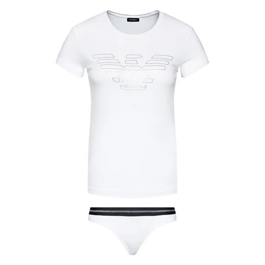 Emporio Armani Underwear Piżama 163817 0A232 00010 Biały S MODIVO