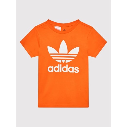 adidas T-Shirt Treofil HK0261 Pomarańczowy Regular Fit 13_14Y MODIVO