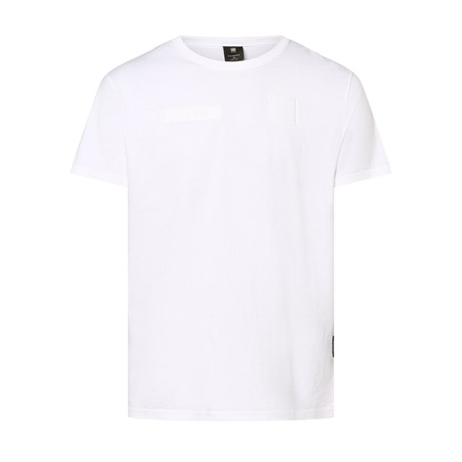G-Star RAW T-shirt – Velcro Mężczyźni Bawełna biały jednolity M vangraaf