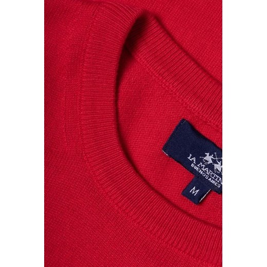 LA MARTINA Sweter - Czerwony - Mężczyzna - XL (XL) La Martina 3XL(3XL) okazyjna cena Halfprice