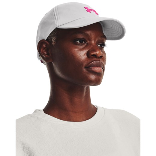 Damska czapka z daszkiem Under Armour Women's UA Blitzing Adj - biała Under Armour One-size Sportstylestory.com