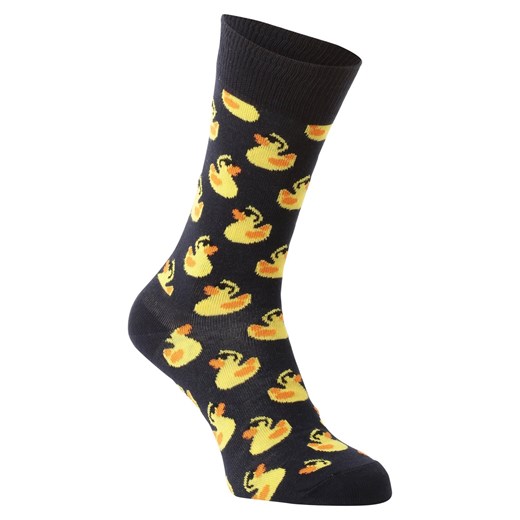 Happy Socks skarpety z drobnej dzianiny Kobiety,Mężczyźni drobna dzianina granatowy wzorzysty ze sklepu vangraaf w kategorii Skarpetki damskie - zdjęcie 152907576