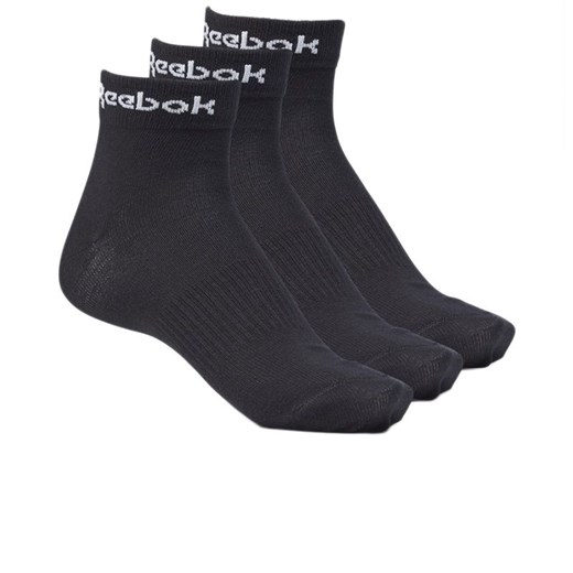 Skarpetki Reebok Active Core Ankle 3-Pack GH8166 - czarne Reebok M streetstyle24.pl