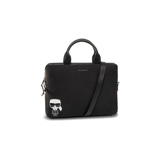 KARL LAGERFELD Torba na laptopa 205W3242 Czarny Karl Lagerfeld uniwersalny okazja MODIVO