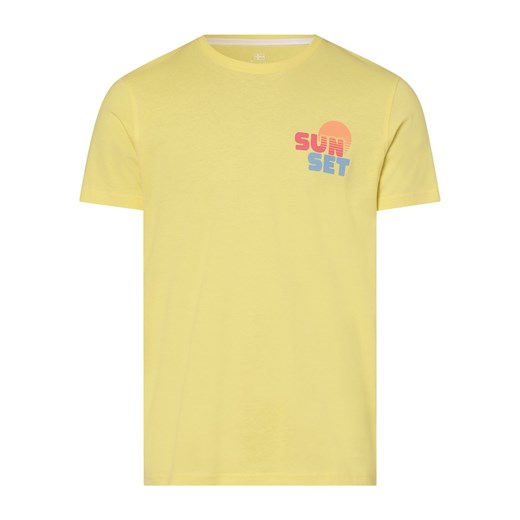 Nils Sundström T-shirt męski Mężczyźni Dżersej żółty nadruk Nils Sundström XXL vangraaf