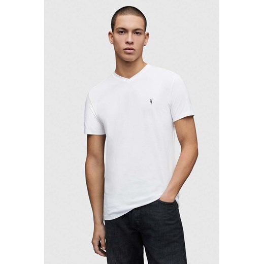 AllSaints – T-shirt TONIC V-NECK MD001M ze sklepu ANSWEAR.com w kategorii T-shirty męskie - zdjęcie 152948668