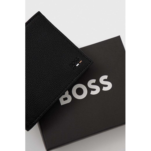 BOSS portfel męski kolor czarny ONE ANSWEAR.com