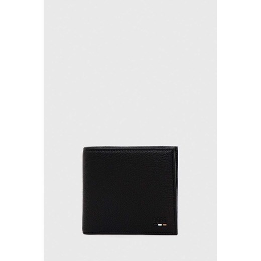 BOSS portfel męski kolor czarny 50491962 ze sklepu ANSWEAR.com w kategorii Portfele męskie - zdjęcie 152949665