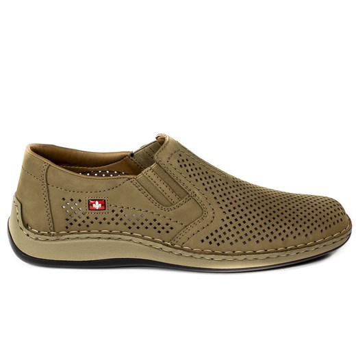 Półbuty Rieker 05297-64 Beige Rieker 40 okazyjna cena EuroButy.com.pl