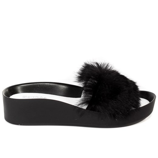 Klapki Sophie 1243-F02 Czarny Sophie 39 wyprzedaż EuroButy.com.pl