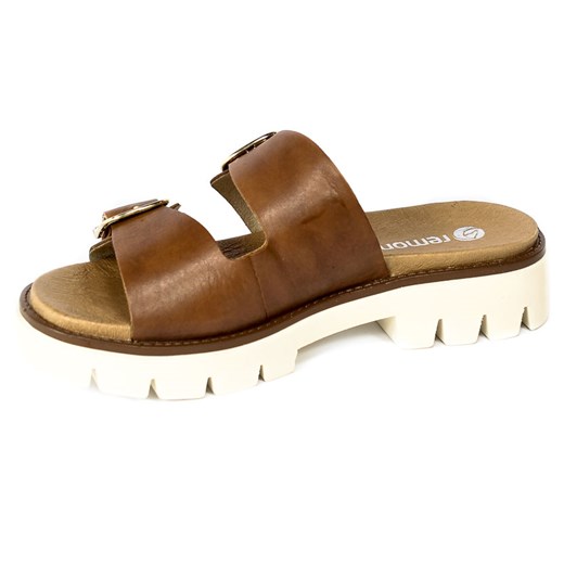 Klapki Remonte D7953-24 Brown Remonte 38 wyprzedaż EuroButy.com.pl