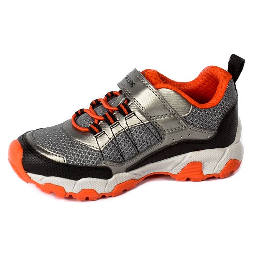 Półbuty Geox J253LA 014CE C0036 Grey Orange R.28-35 Geox 28 okazja EuroButy.com.pl