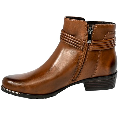 Botki Caprice 9-25307-29 303 Cognac Nappa Skóra Caprice 40 okazyjna cena EuroButy.com.pl
